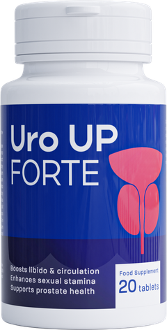 Confezione originale di Uro UP Forte da 20 compresse, integratore per la prostata